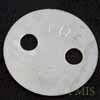Stainless Steel 2 hole lacing washer