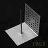 Perforated 90 degree curtain wall hanger