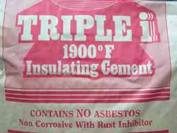Insulating Cement - Triple I